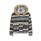 Striped jacket cotton jacket