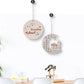 Ramadan Circle Moon Wood Piece Wall Decor Wall Hanging Modern Simple Home Decor Wall Decor