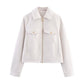 Soft zipper jacket jacket