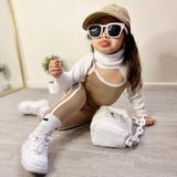 Children's Fashion Fashion Suspender Jumpsuit Ins Style Girls Casual Jumpsuit