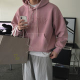 Casual Letter Hoodie for Men, Loose FitStreetwear, Autumn Fashion Sweatshirt