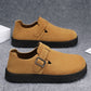 Thick soled height increasing board shoes for men