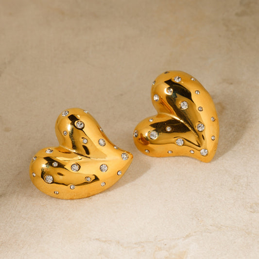 European and American Fashion Love Earrings