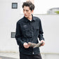 Printed Plaid Shirt for Men and Women, Long Sleeve