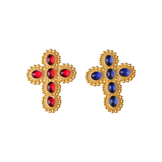 Fashion Women's Cross Earrings