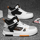 Shoes for men, trendy shoes for high school students, casual board shoes for men, versatile shoes for men, mid top sports, white shoes