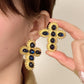 Fashion Women's Cross Earrings