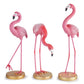 Minimalist flamingo resin home decor