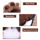 Dog House Cat House Pet Supplies Autumn and Winter Warm and Comfortable Bear Paw Pet House Dog Mat