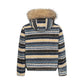 Striped jacket cotton jacket