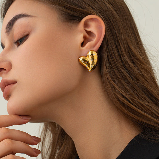 European and American Fashion Love Earrings
