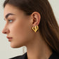 European and American Fashion Love Earrings