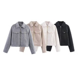 Soft zipper jacket jacket
