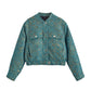 Jacquard patterned jacket jacket
