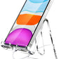 Acrylic phone stand office desk accessories desktop display mobile stand counter phone display