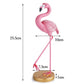 Minimalist flamingo resin home decor